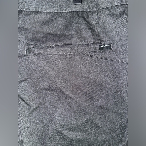 Volcom Style #A11313S1 VMONTY PANTS CHARCOAL HEATHER Size: 42x 32 - Picture 4 of 8